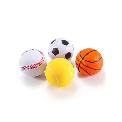 Pack of 4 - Sports Stress Balls